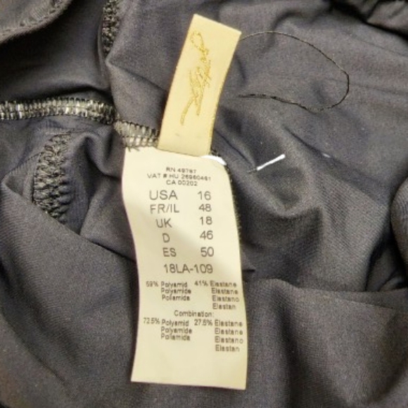 NWT Gottex Women’s Blousan One-piece Swimsuit - Size 16 - Picture 8 of 8